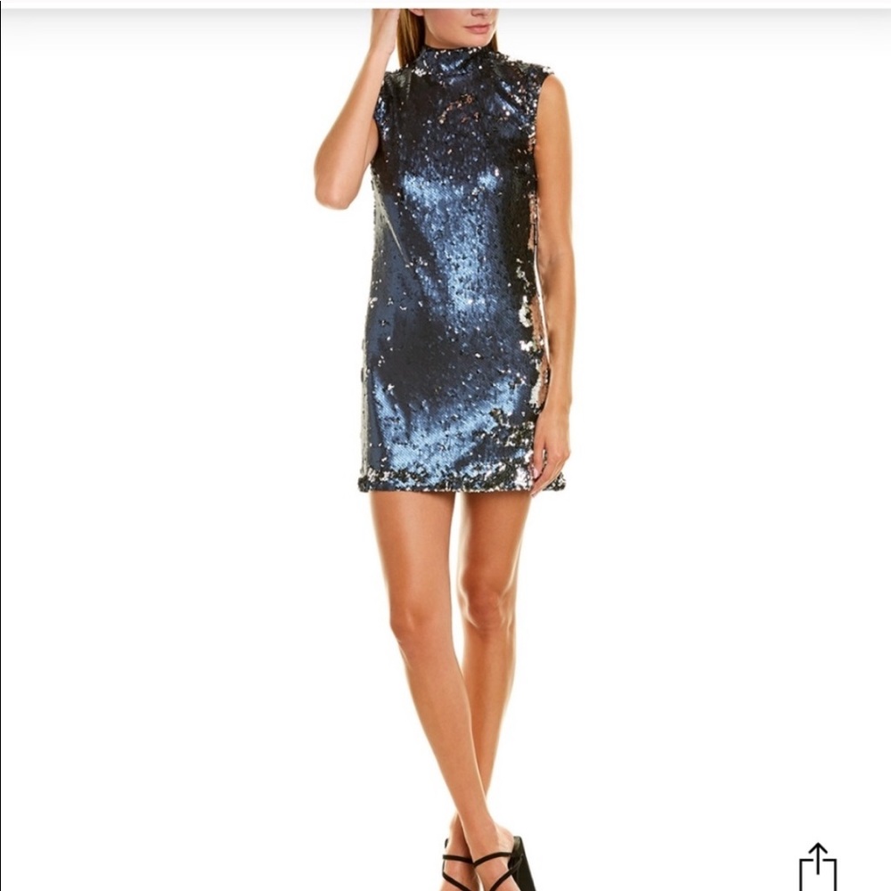 🆕 Ali & Jay Double Platinum sequin mini dress
